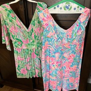 2 Lilly Pulitzer dresses. Size M